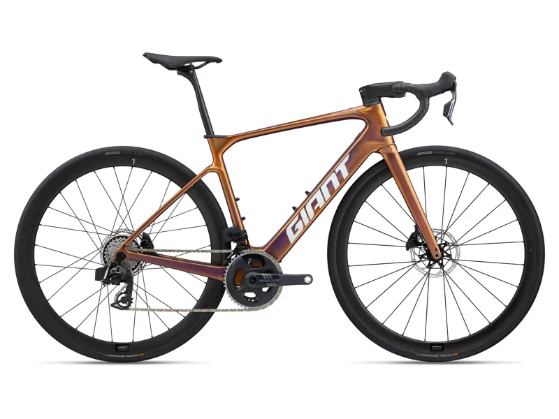 2026 Giant Defy Advanced E+ Elite 1 Electric Road Bike in Meteor Storm