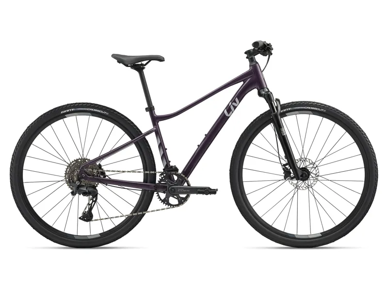 2026 Liv Rove 1 Hybrid Bike in Tyrian Purple