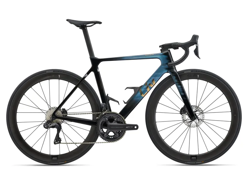 2025 Liv EnviLiv Advanced Pro 0 Di2 Road Bike in Blue Twilight