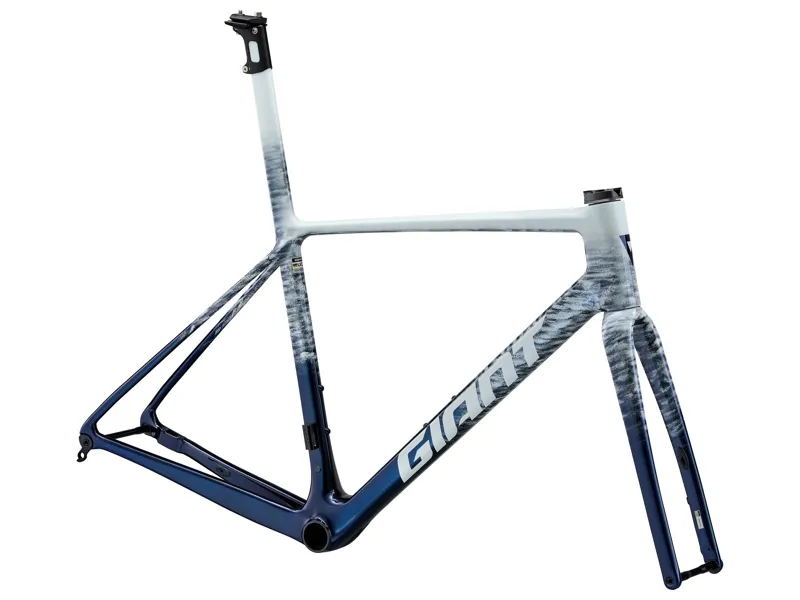 2026 Giant TCR Advanced SL Road Bike Frameset in Polar Tide-2