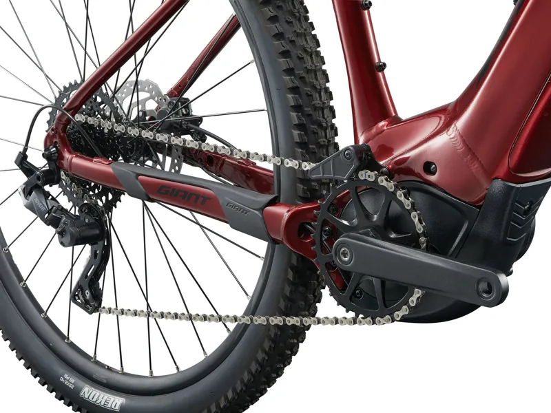 Giant Fathom E+ 3 Electric Mountain Bike in Sangria Red XL-2
