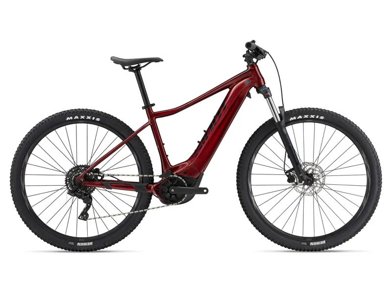 Giant Fathom E+ 3 Electric Mountain Bike in Sangria Red XL