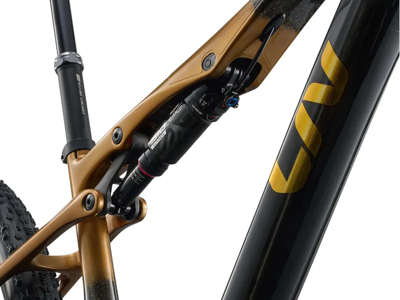 2026 Liv Pique Advanced SL 0 Mountain Bike in Raw Carbon/Steampunk-7