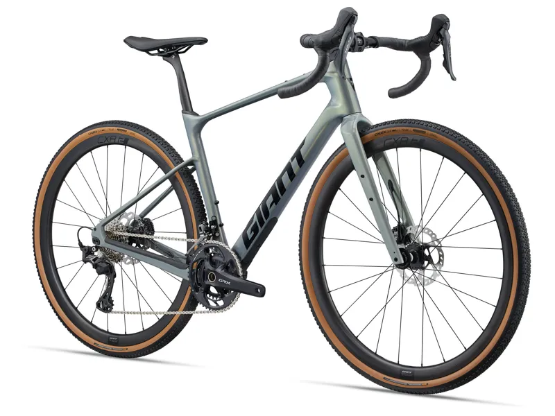 2025 Giant Revolt Advanced 0 Mens Gravel Bike In Silver-1