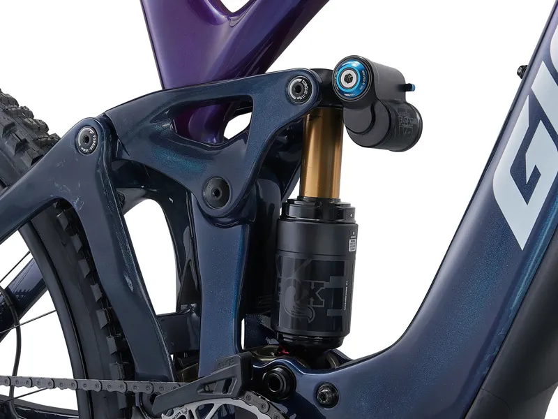 2026 Giant Reign Advanced E+ 0 Electric Mountain Bike in Purple Haze/Metallic Navy-8