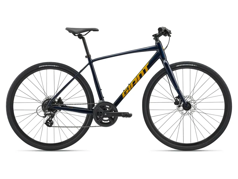 2026 Giant Escape 3 Disc Hybrid Bike in Ultra Navy