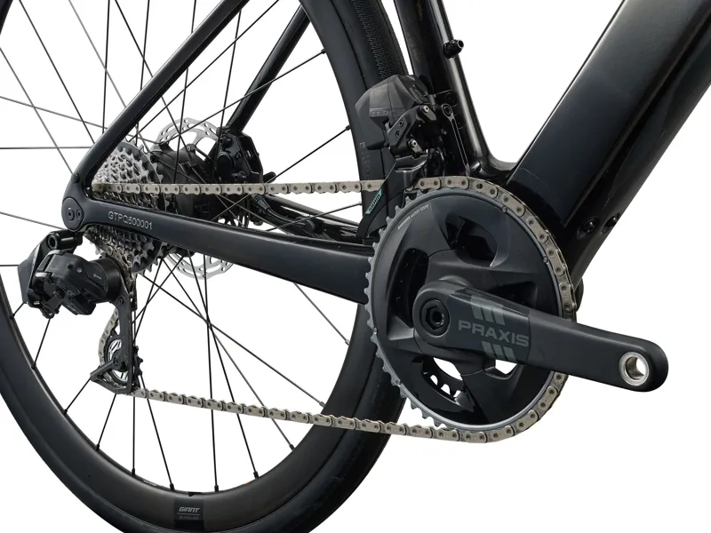 2026 Liv Avail Advanced E+ Elite 1 Electric Road Bike in Blue/Carbon Smoke-5