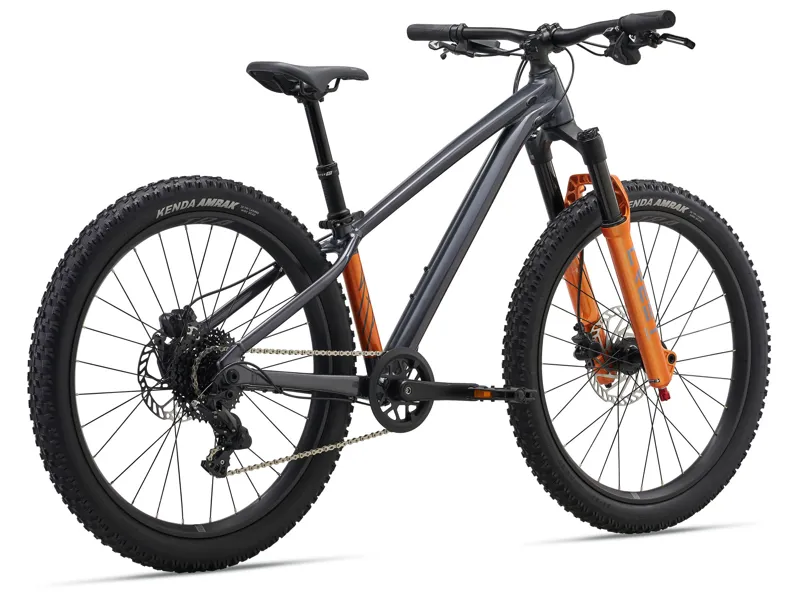2026 Giant STP 24 Kids Mountain Bike in Black Chrome-1