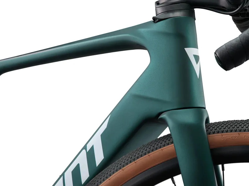 Giant Defy Advanced E+ Elite AR E-Road Bike In Matte Kelp Forest-6