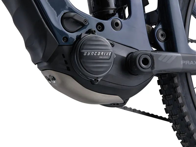 2026 Giant Reign Advanced E+ 0 Electric Mountain Bike in Purple Haze/Metallic Navy-7