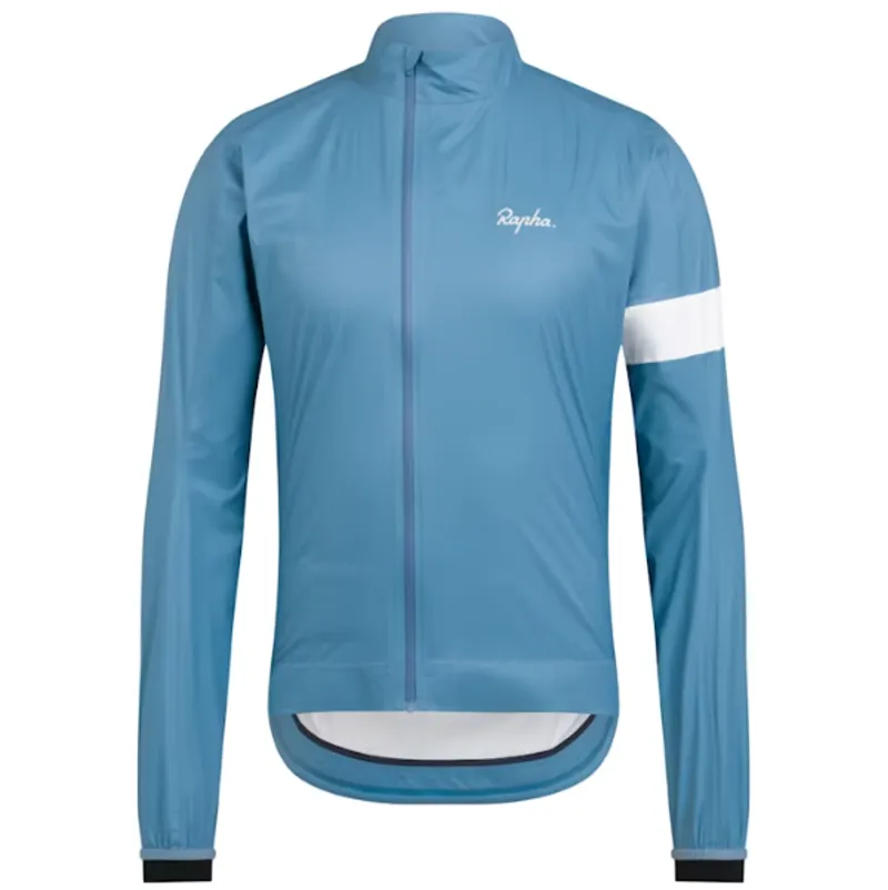 Rapha Core Mens Rain Jacket II in Dusted Blue